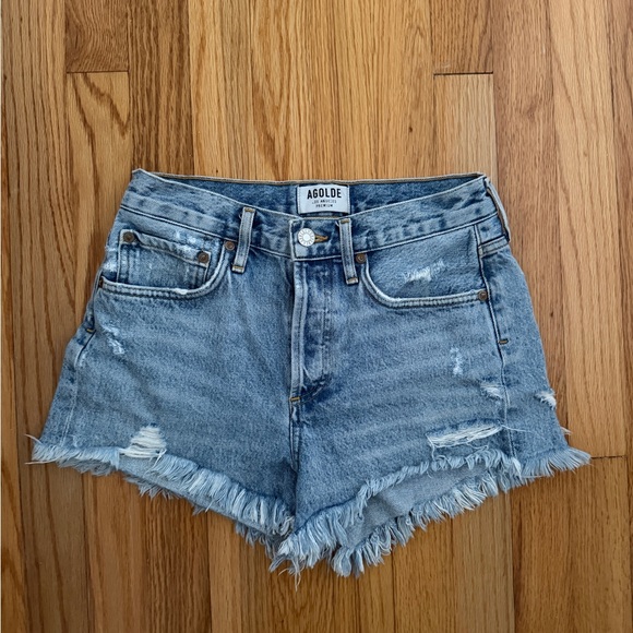 Agolde Pants - Agolde Parker denim shorts Size 24